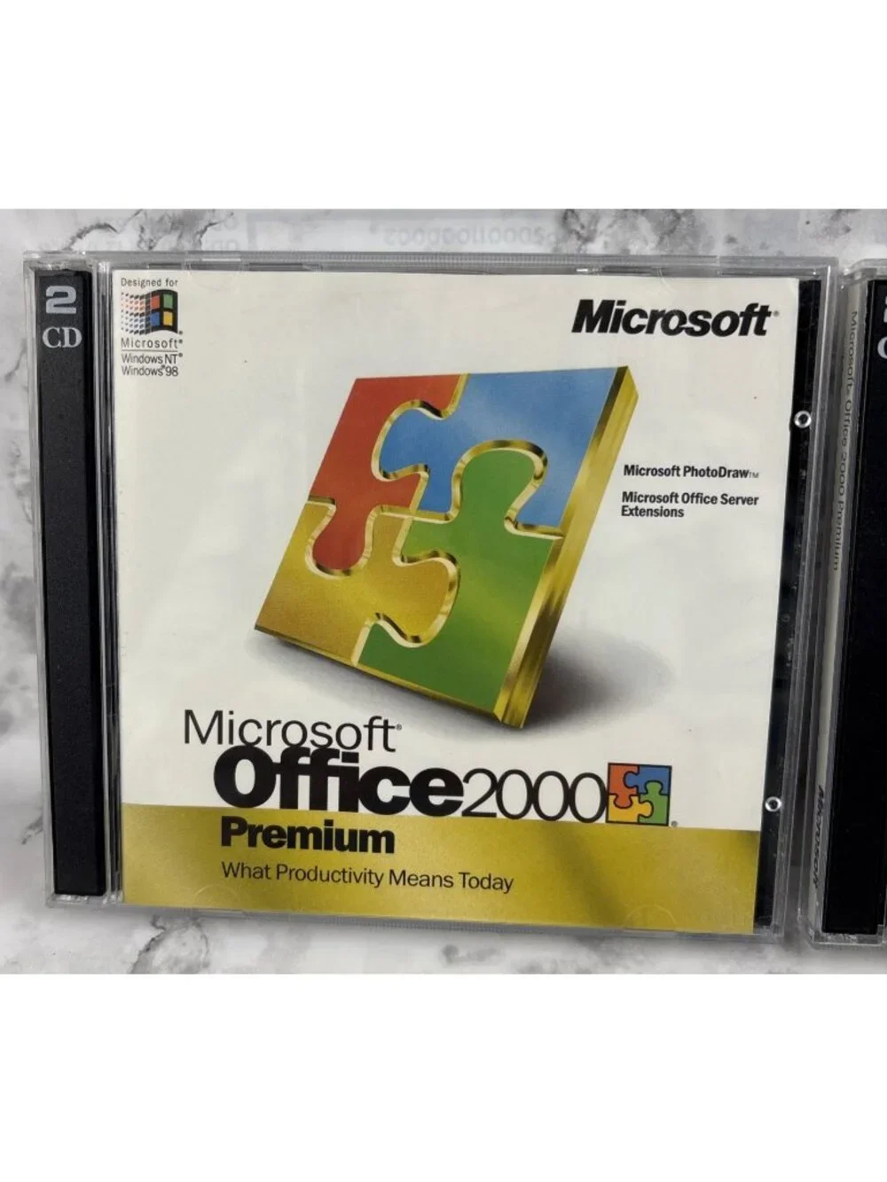 *Microsoft Office 2000 Premium 4 CDs Set With Keys